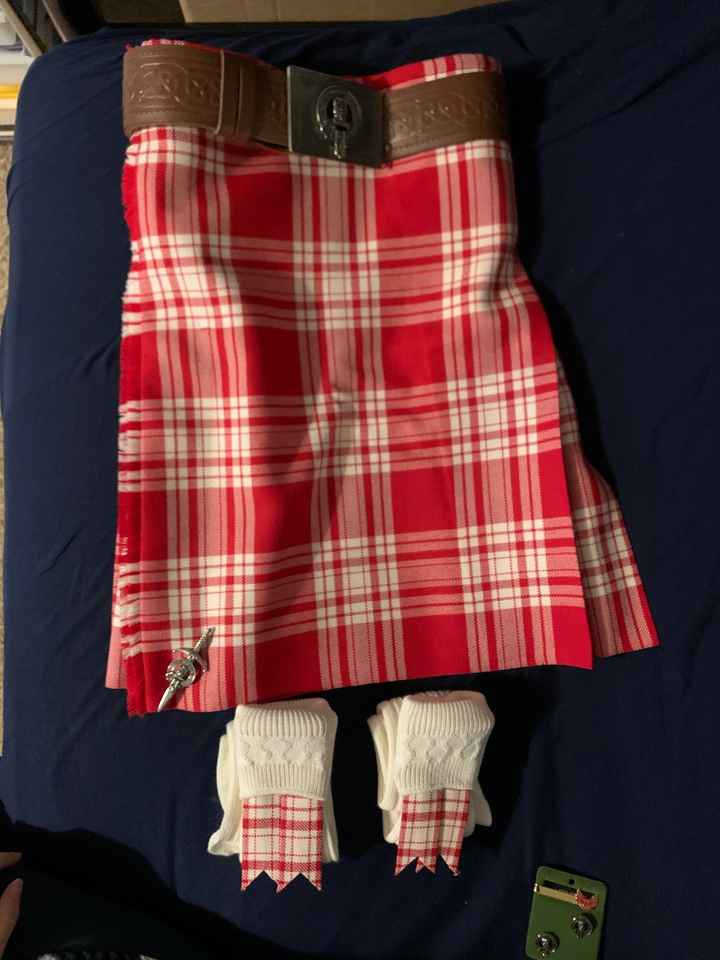 Surprising him with a Kilt - 1