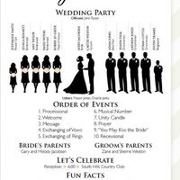 Need Wedding Silhoutte Program