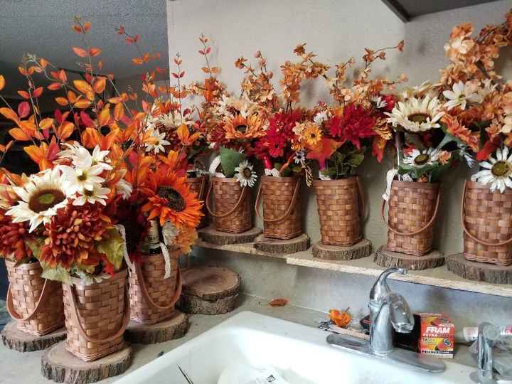 Fall table scape - 1