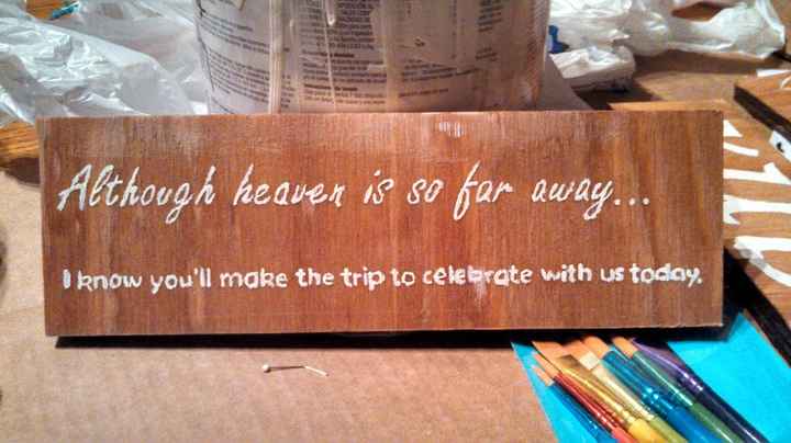 More DIY Wedding Signs *PICTURES*