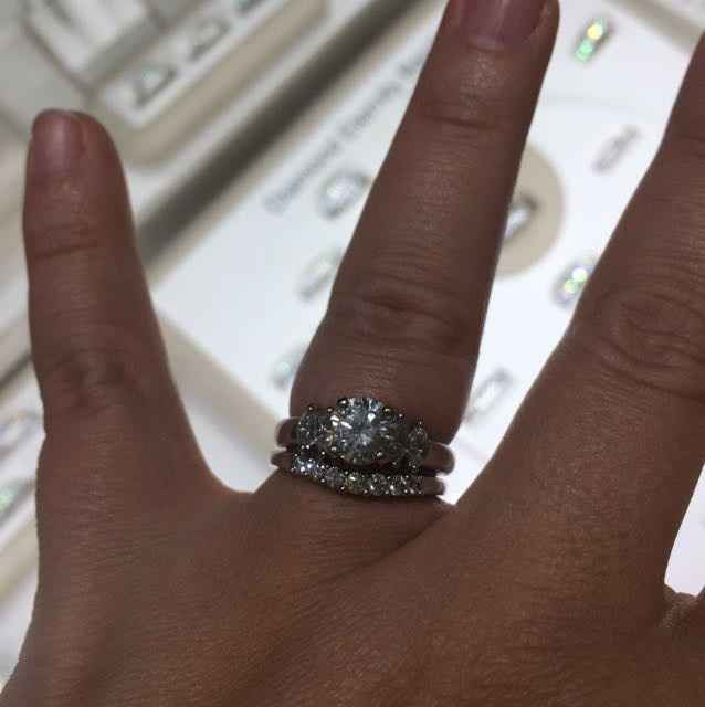 Wedding bands- matching or totally different?