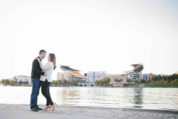 Engagement Pictures are here & less than 3 Months to go!!!
