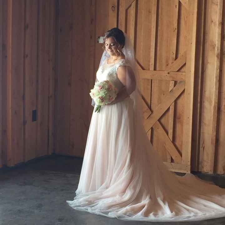 Pink/blush wedding dresses!