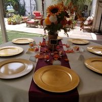 Fall table scape - 2