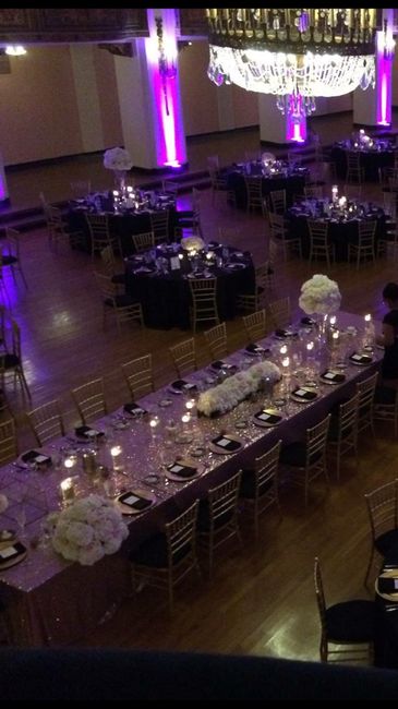 Centerpieces for captains tables