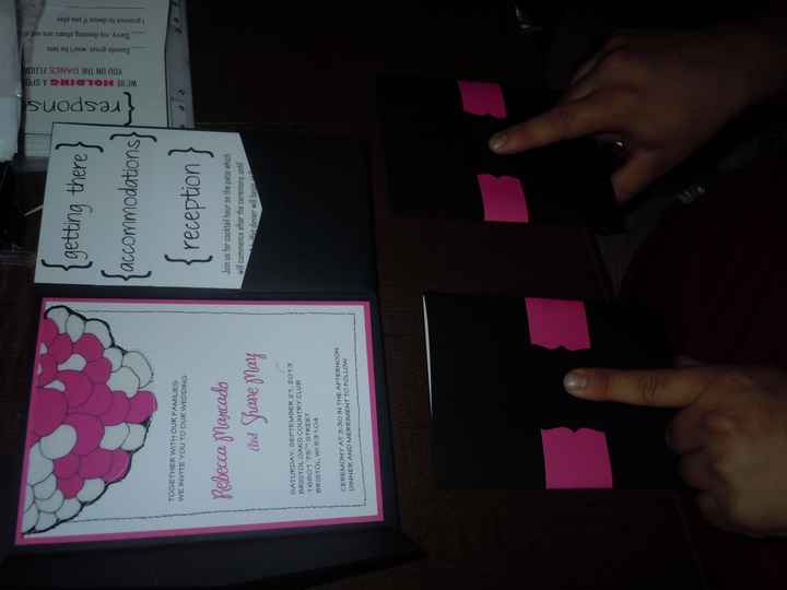 DIY Invitations Sent (with pics!)