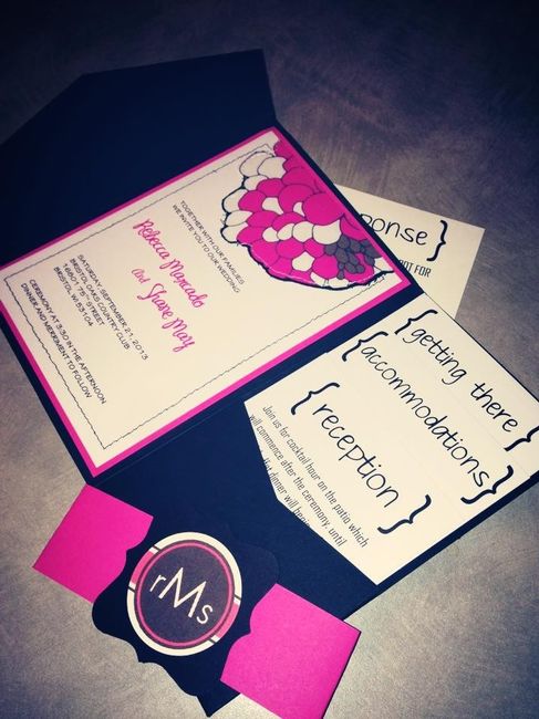 DIY Invitations Sent (with pics!)