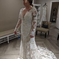 Did you end up with a complete different dress than planned? - 1