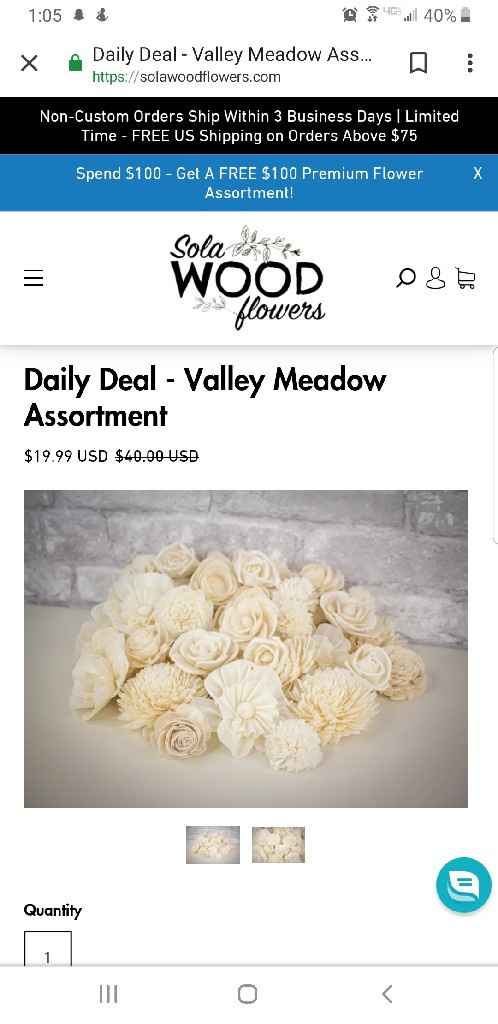 Where are the best websites to order sola wood flower bouquets from? - 1