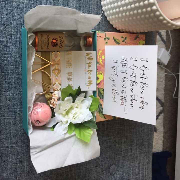 Maid of Honor proposal
