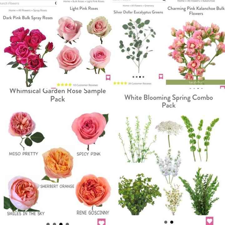 Bridal Bouquet, white or color?