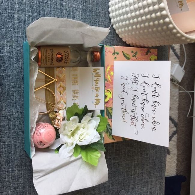 Bridesmaid boxes