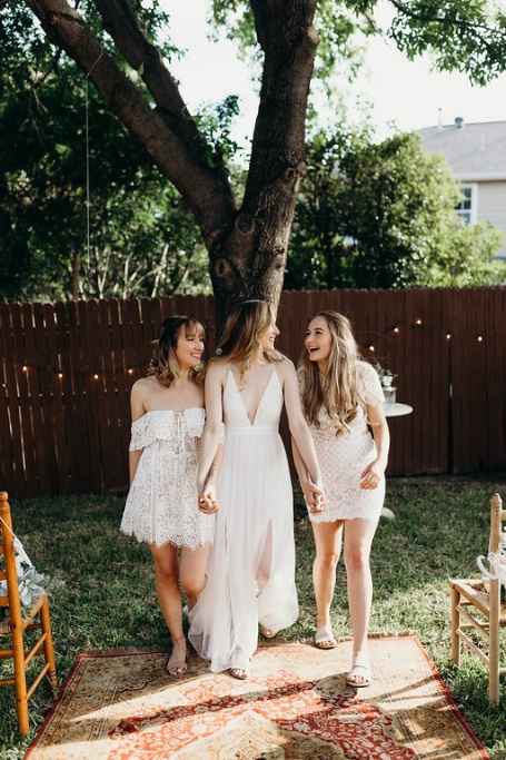 Bride and Maids of Honor