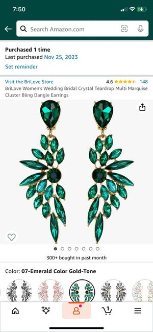 What necklace would work with these earrings? 2