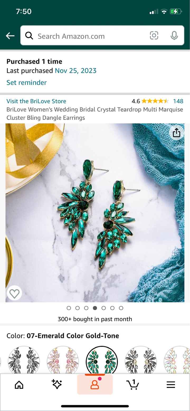 What necklace would work with these earrings? - 1