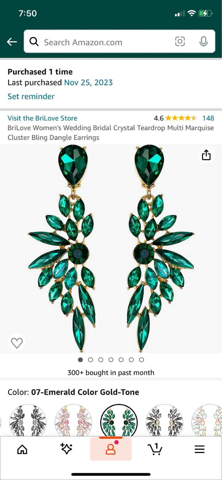 What necklace would work with these earrings? - 2