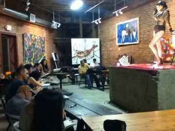 Help with awkward space at venue