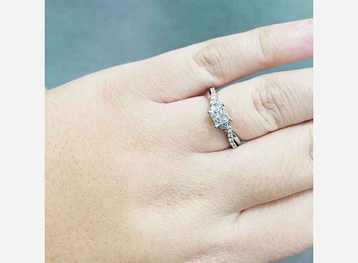 Promise ring as wedding ring