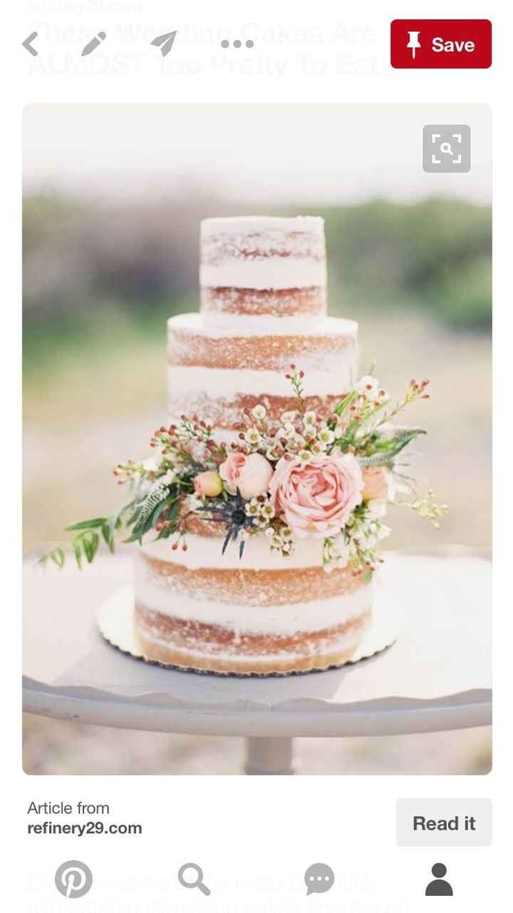 Deposit down for wedding cake !!
