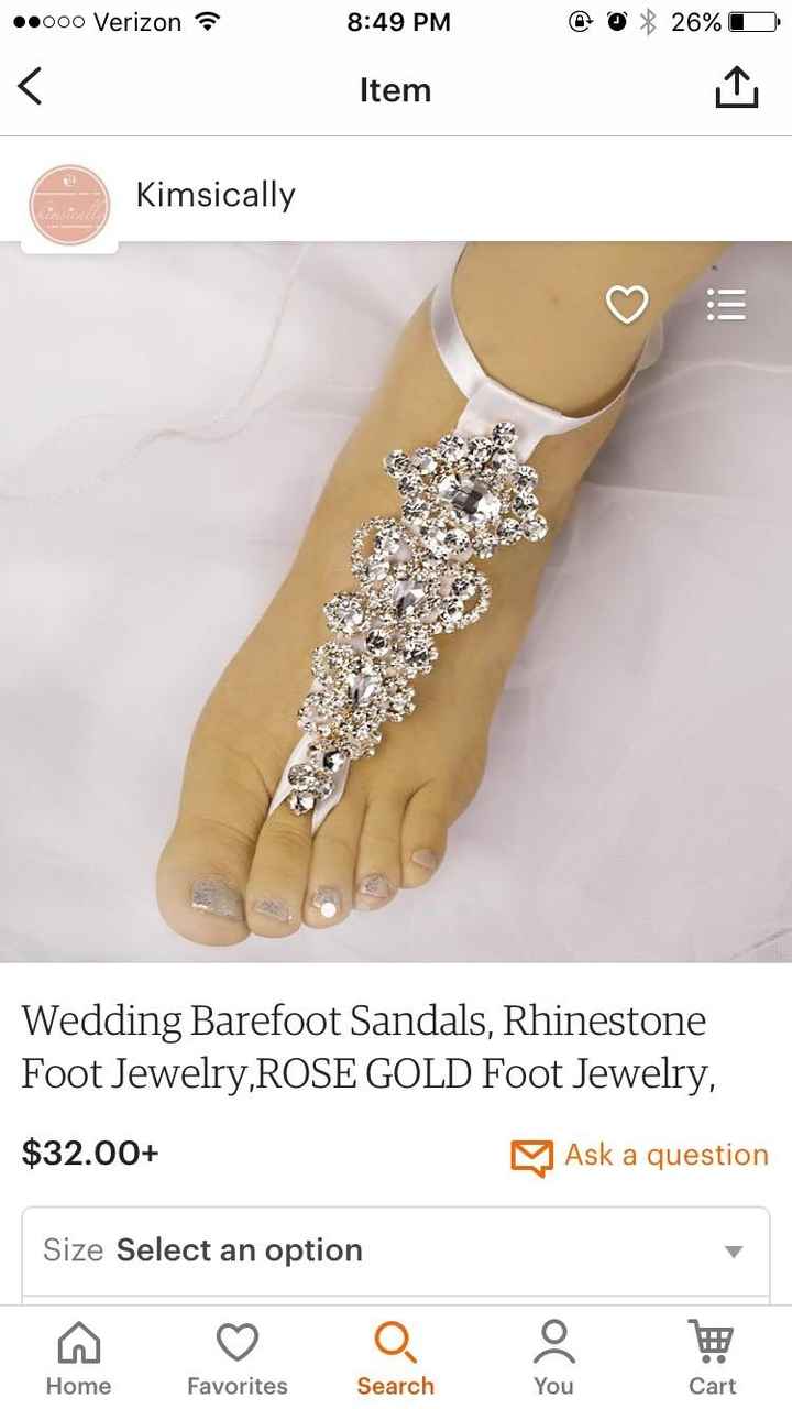 Beach wedding shoes