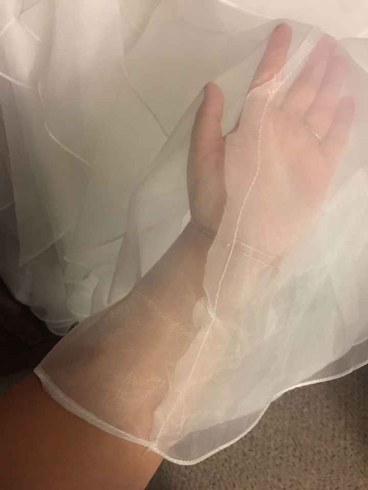 Am I being bridezilla? (Alterations issues)