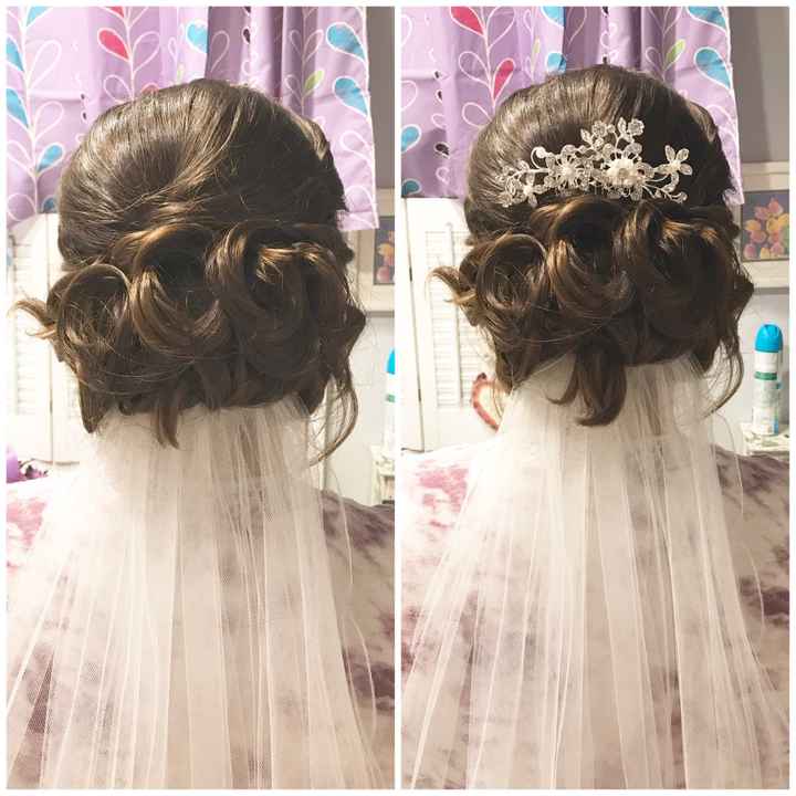 Hair trial! (Full updo) Update: Hairpeice or no??