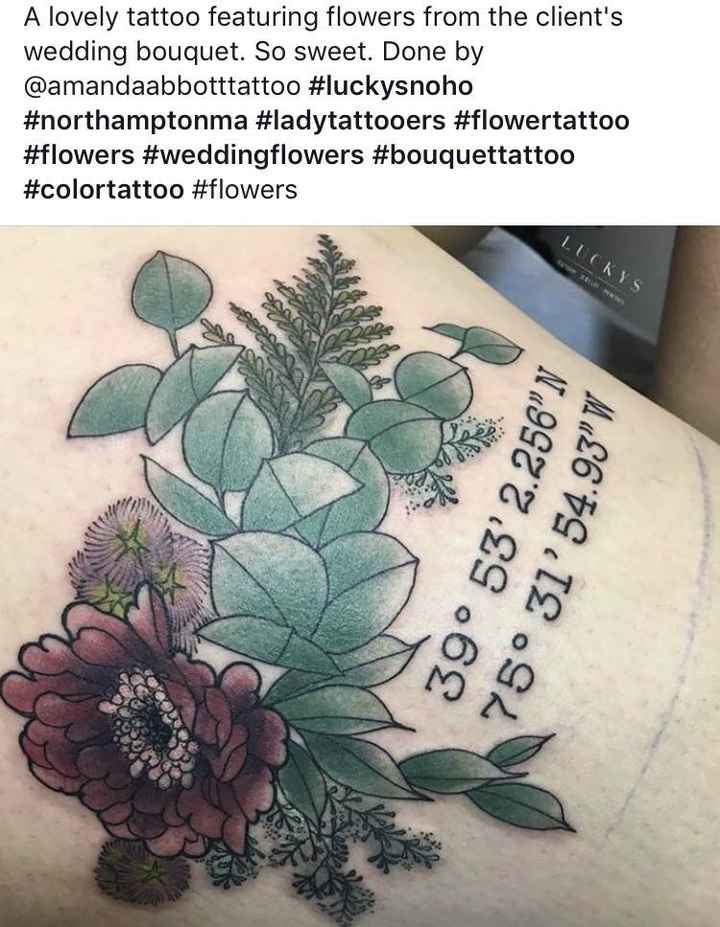 Wedding/relationship related tattoo?