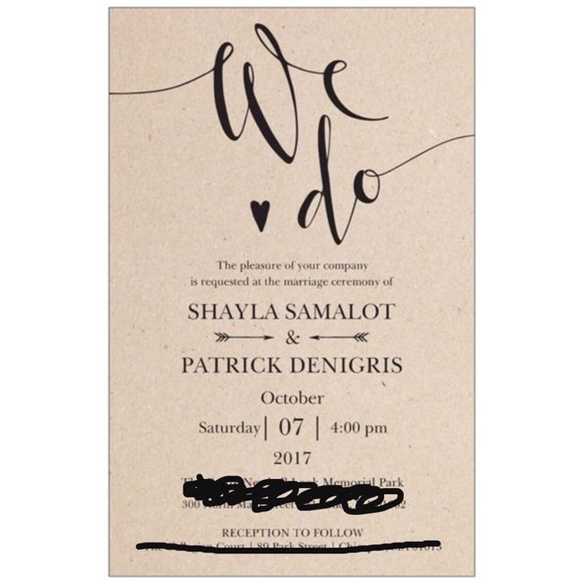 Invitations