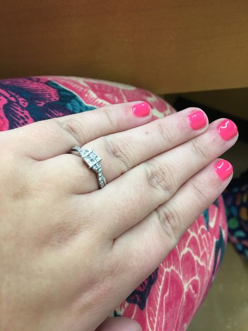 Pre-wedding ring upgrade?!