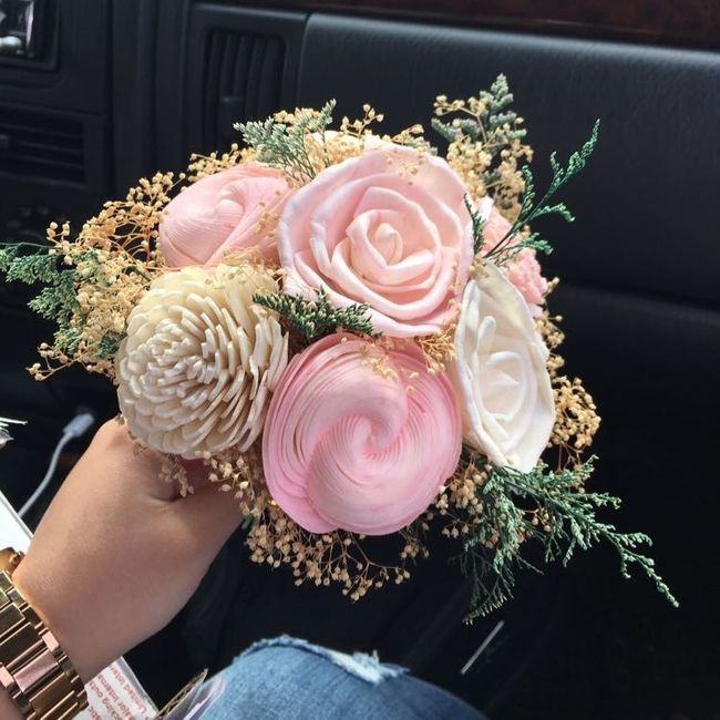 Show me your wooden or paper flowers!