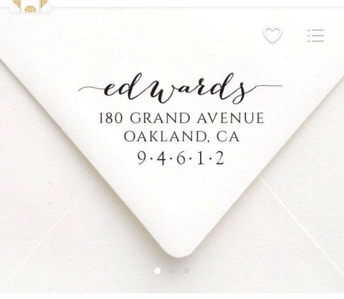 Thank you card question!