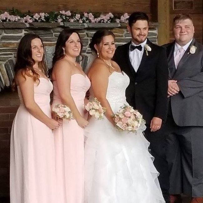 Maid of Honor in Same Dress - All Girls Same Dress? And Updos?
