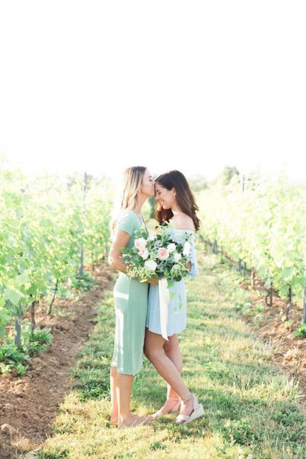 Engagement Photo Outfits for Two Women - 2