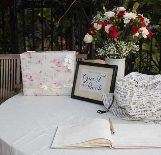 Welcome Table At Wedding Reception Beachweddingtips