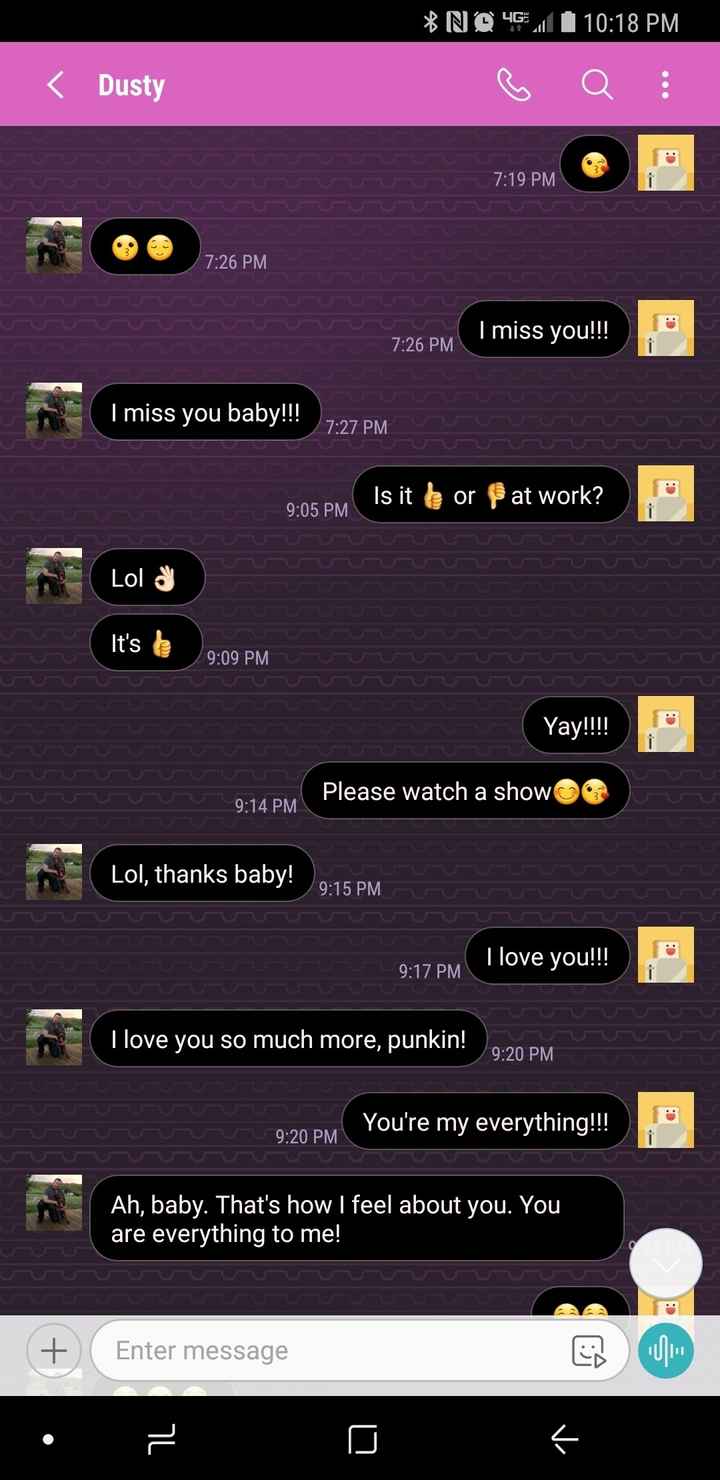 Share your sweet texts? - 2