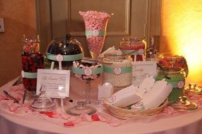 Yet another candy buffet thread..Married gals who had one at their reception...