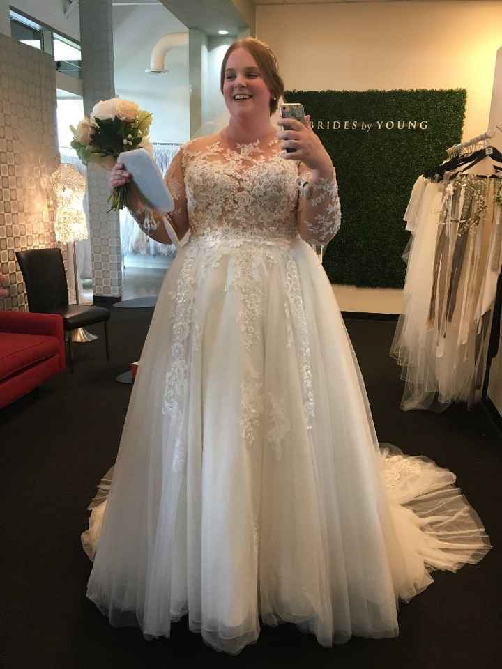 Front of Dress with Skirt