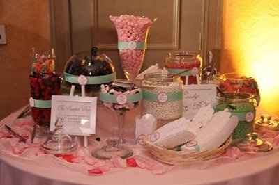 Yet another candy buffet thread..Married gals who had one at their reception...