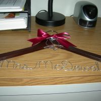 Show me you wedding dress hanger, where did you buy your hanger?