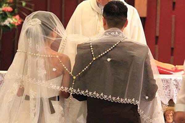 No Bridal Party? Catholic Wedding