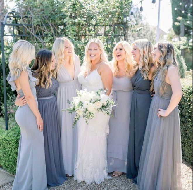 Bridesmaid Dress Colors for Light Gold Wedding Dress 3