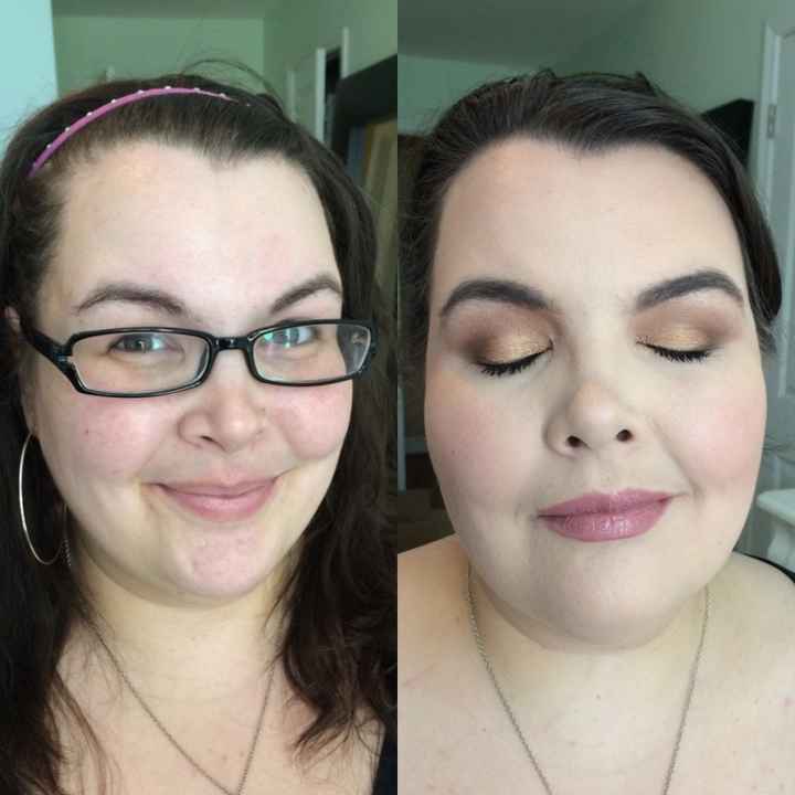 Hair and Makeup Trial OMG!