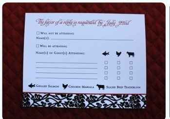 RSVP wording and opinions