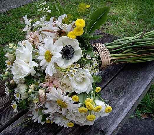 Here's my dress - now for the bouquet?
