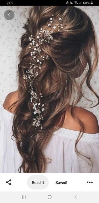 Veil+, veil clip +hair vines? - 1