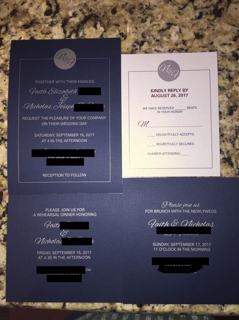 Invitation Proofs