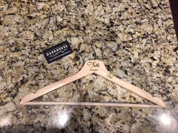 my hanger came in!