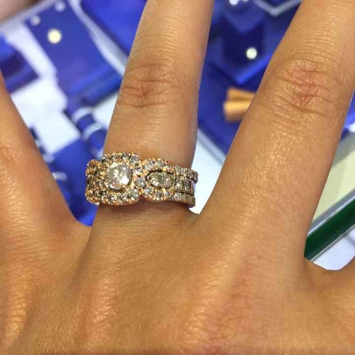Soldering rings before the wedding?