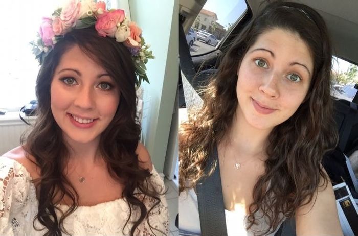 Shower dress-- how should I do my hair?
