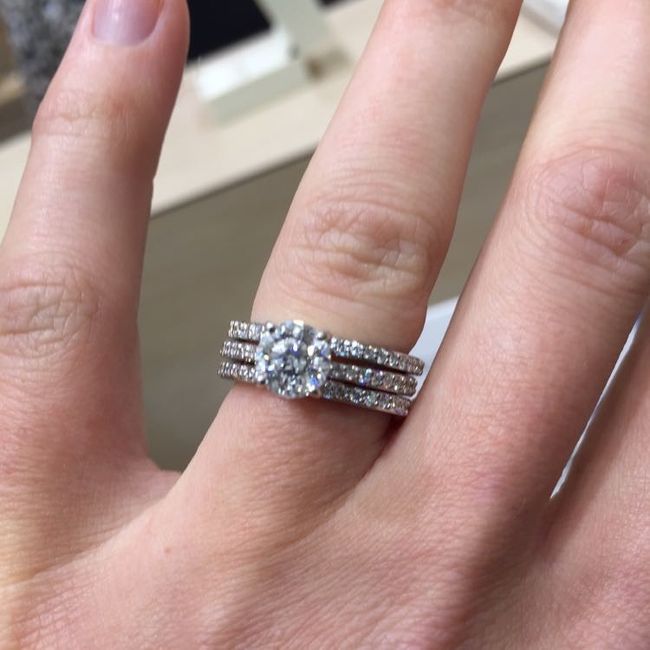 Post your wedding rings, woot!